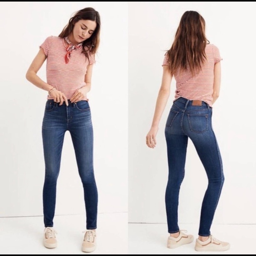 Madewell 9" High Rise Skinny Jeans Womens 26”